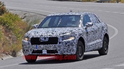 Новый Audi Q1 заметили на тестах