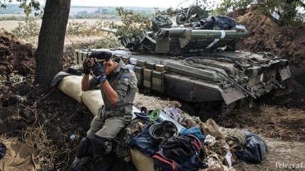 Боевики обстреливают позиции сил АТО из минометов, танков и "Градов"
