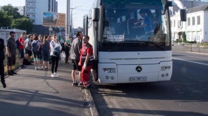 Водитель в Киеве скончался во время движения прямо за рулем автобуса 