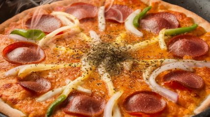 Эта пицца покорит любого гурмана (изображение создано с помощью ИИ)