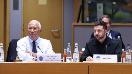 Антониу Кошта и Владимир Зеленский