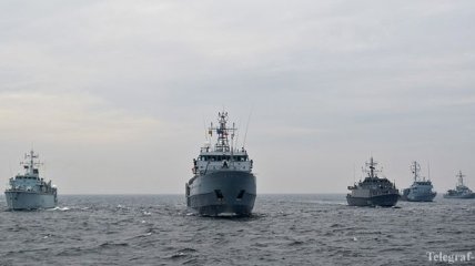 Корабли НАТО начали маневры в Балтийском море