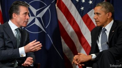 Генсек НАТО поговорит с Обамой об Украине