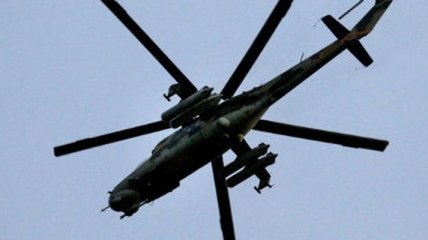 Подробности падения вертолета Ми-24П в Крыму  