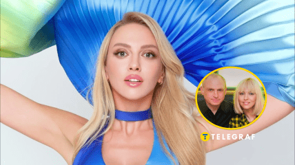 Оля Полякова с мужем Вадимом Буряковским