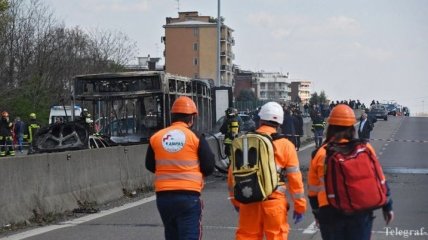 Поджог автобуса вблизи Милана: мальчику-герою просят дать гражданство