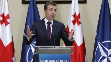Генсек НАТО Андерс Фог Расмуссен: Грузия на правильном пути  