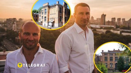 Володимир Кличко та Руслан Олексенко