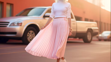 Спідниця максі як завжди в тренді