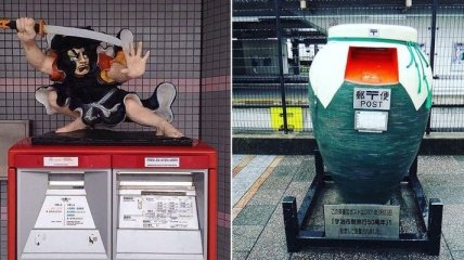 Необычные и креативные почтовые ящики в Японии (Фото)