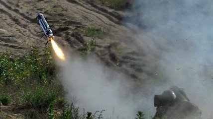 Появилось видео первых запусков Javelin в Украине  