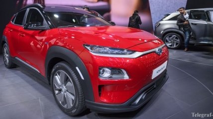 Женевский автосалон 2018: Hyundai представила электромобиль Kona Electric