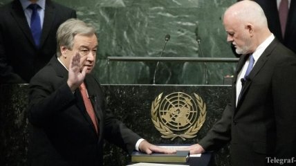 Гуттериш принес присягу в качестве генсека ООН