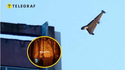 Российский БПЛА типа "шахед"