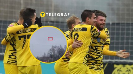 "Шахед" пролетел над "Чернигов-Ареной"