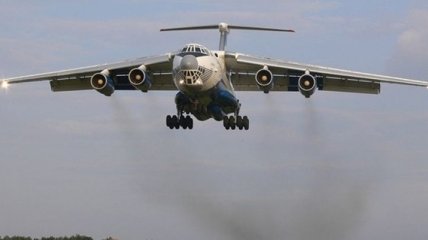 В Карпатах в районе Говерлы военные испытали самолет Ил-76МД
