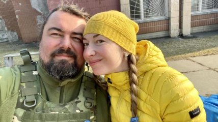Володимир Чорний із дружиною Оленою