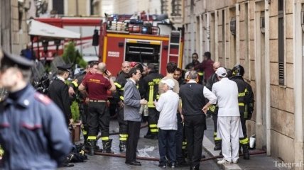 В кафе в Риме произошел взрыв, есть погибший