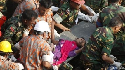 Выжившая после падения здания бангладешка рассказала о пережитом