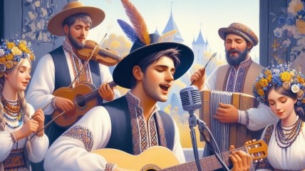 Українці були талановитими музикантами та художниками