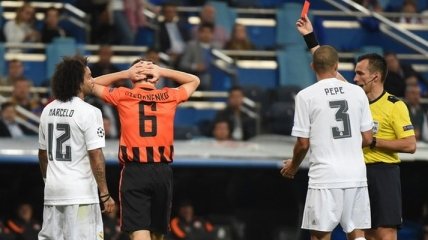 Степаненко о красной карточке в матче с "Реалом"