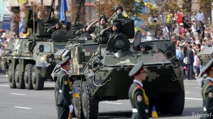 Бронетехника с военного парада уже отправлена в зону АТО 