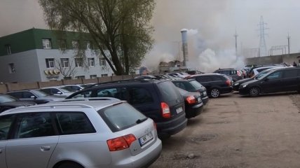 В Литве посреди дня взорвался цех по производству ДСП: есть пострадавшие (фото, видео)