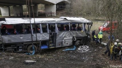 Автобус с подростками из Украины разбился в Бельгии, есть погибшие