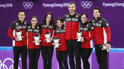 Олимпиада-2018: Канадские фигуристы завоевали "золото" в командном турнире