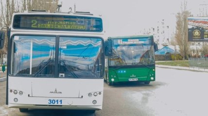 В Николаеве открыли новую троллейбусную линию (Фото)