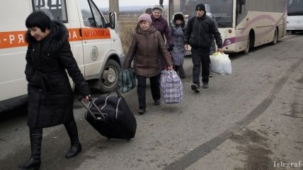 Минсоцполитики Украины сообщает о переселенцах