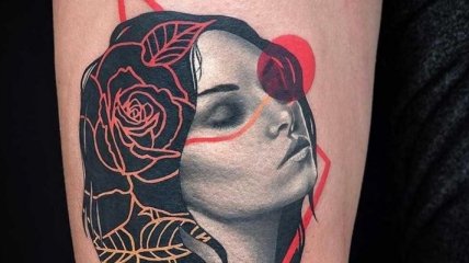 Ультраяркие татуировки от австралийского художника (Фото)