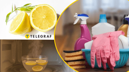 Лимон поможет в уборке дома