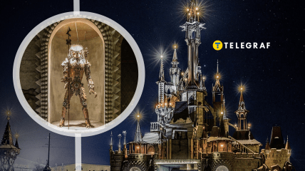 Замок у входа киностудии Victoria Film Studios