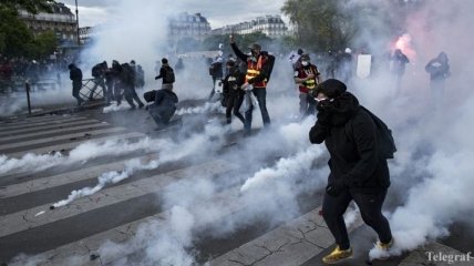 Во Франции более 100 человек арестованы после акции протеста