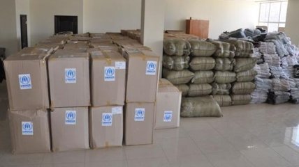 ООН доставила 20 тонн гуманитарной помощи для переселенцев