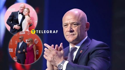 Геннадий Труханов не раз выходил в свет с близкими