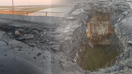 По Чонгарскому мосту был нанесен удар