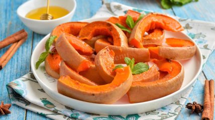 Десерт из тыквы не только вкусный, но и полезный