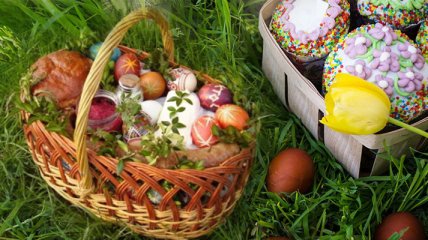 Пасхальная корзина: какие продукты можно и нельзя святить (инфографика)