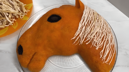 Салат "Конь"