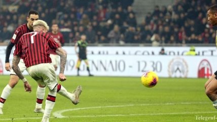 Прямо в девятку от Кастильехо: видео голов и обзор матча Кубка Италии Милан - СПАЛ