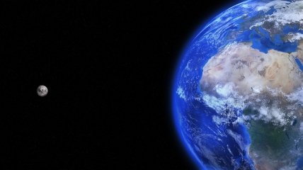 Зонд Lucy сделал фото Луны и Земли