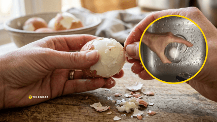Яйцо можно очистить легко и быстро