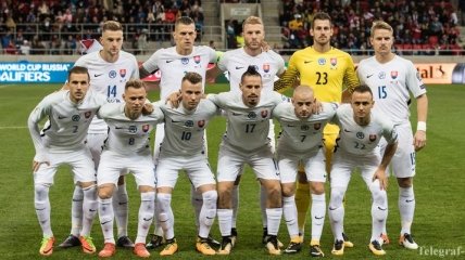 Словакия назвала состав на матч со сборной Украины