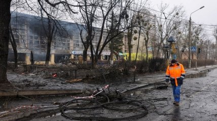Наступление российских войск сопровождается масштабными разрушениями в украинских городах