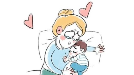 Жизнь дома после роддома: забавные комиксы от мамы-художницы