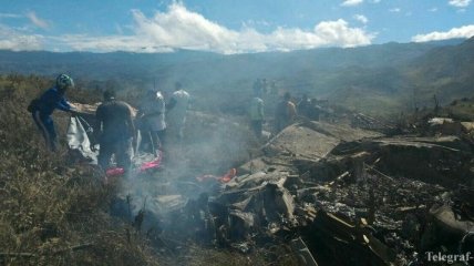 В Индонезии разбился военный самолет, весь экипаж погиб