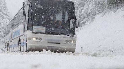 В Одесской области отменили автобусные рейсы из-за непогоды