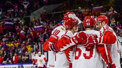 Сборная России разгромила Австрию в матче ЧМ-2018 по хоккею